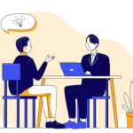 人事評価面談とは?やり方・進め方・質問例・注意点を徹底解説|1on1との違いもわかる完全ガイド