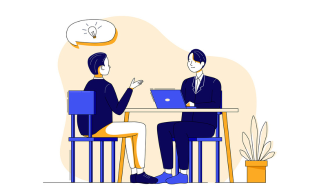 人事評価面談とは?やり方・進め方・質問例・注意点を徹底解説|1on1との違いもわかる完全ガイド